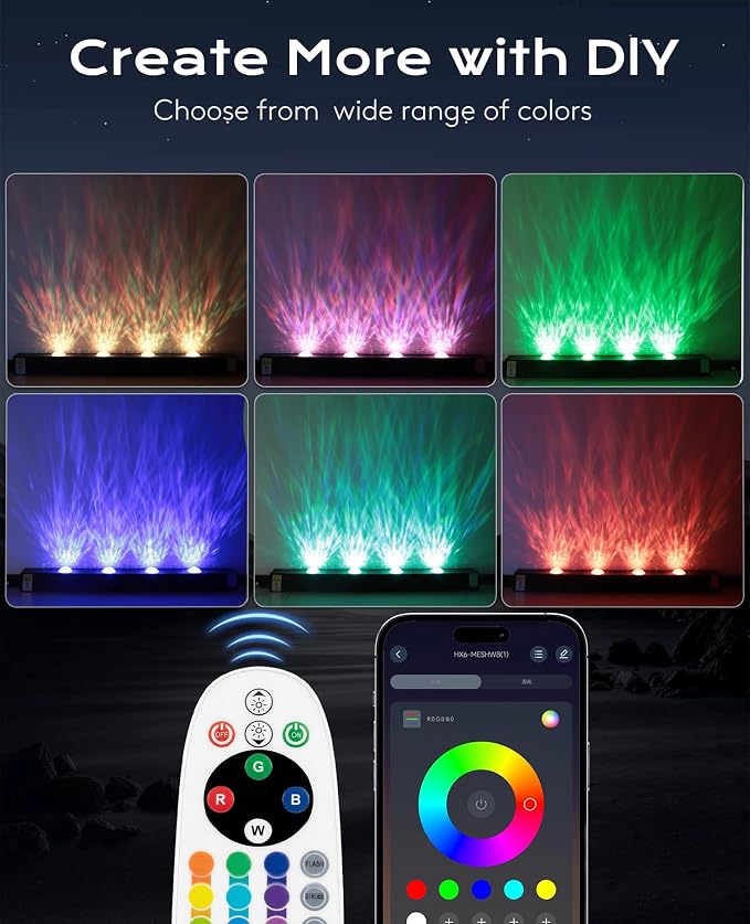 RGB LED Lights for Bedroom, Wall Lighting for Living Room - Image 4
