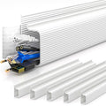 YECAYE Cable Management Under Desk, 6pack, White by Yecaye