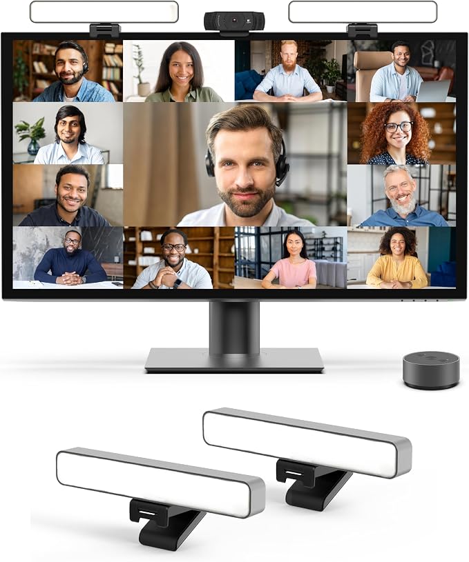 HumanCentric Premium Video Conference Lighting for Video Calls, Zoom by HumanCentric