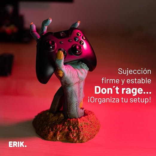 Grupo Erik Gaming Controller Holder | Gaming Equipment | Controller Holder Figure | Headphone Stand & Controller | Gaming Accessories for Desk | Gamer Gifts | Halloween Decorations - Image 5