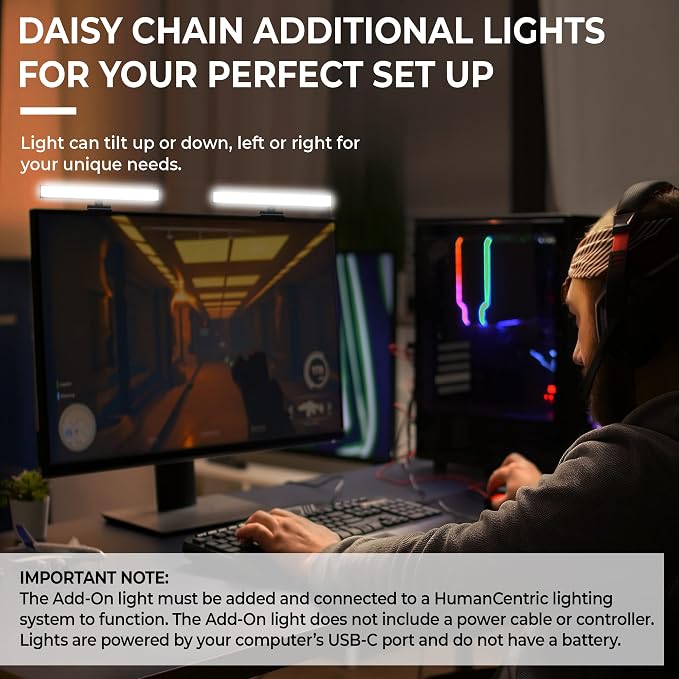 HumanCentric Video Conference Lighting - Webcam Light for Streaming LED - Image 5