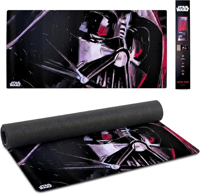 Star Wars Large Gaming Mouse Pad 31"x15" XL Computer Desk Mat, Anime | Star Wars anime gaming mouse pad,, Oversized 31x15in smooth fabric top, stitched edges, non-slip rubber base. by CultureFly