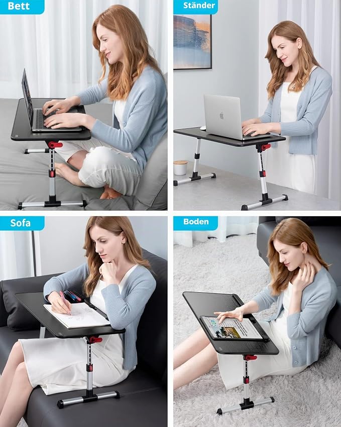 SAIJI Laptop Bed Tray Table,Lightweight Foldable Lap Desk - Image 7