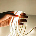 3mm Ultra-Narrow 5V USB COB LED Strip Self-Adhesive for Cabinet Gap Gaming Desk Decor (6000k Cool White, 6t) by Unknown