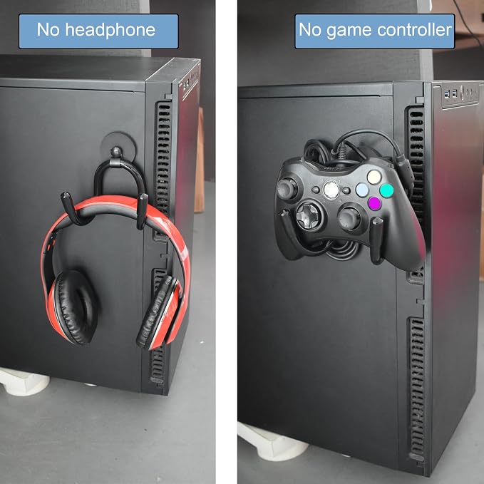 YYST Magnetic Game Controller Holder, Adjustable Game Controller Rack Storage Mount for Computer/Gaming Controllers- No Game Controller (2) - Image 5