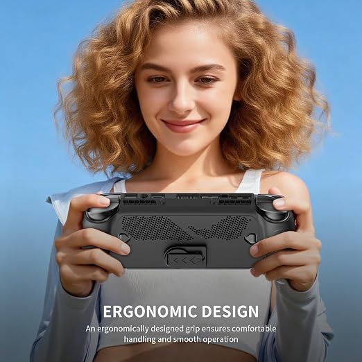for ROG Xbox Ally/X TPU Protective Case with Detachable Front Shell, Non-Slip Anti-Scratch TPU Protective Cover for Xbox ROG Ally Handheld Game Console Protector with Stand & Strap - Image 8