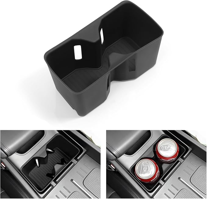 LUCKEASY Center Console Water Cup Holder for 2024-2026 Hyundai Santa Fe by LUCKEASY