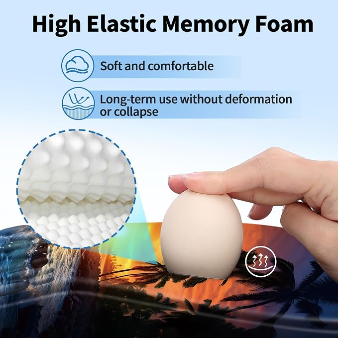 YIWEI Ergonomic Mouse Pad with Wrist Rest for Carpal Tunnel Pain Relief - Image 3