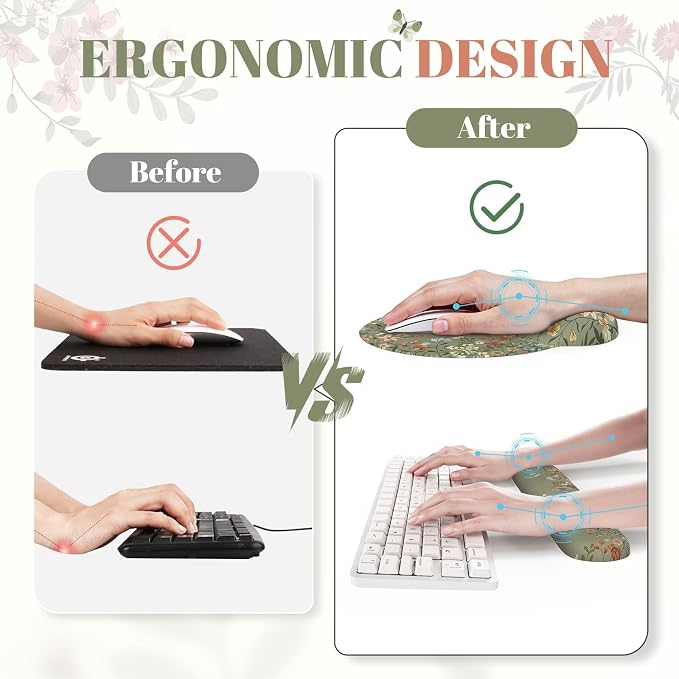 iCasso Keyboard Pad for Workspace, Green 35.4"x15.7" Desk Protector - Image 3
