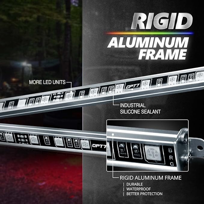 OPT7 Aura Pro RGB Aluminum Truck Underglow Kit with App & Remote Control - Image 3