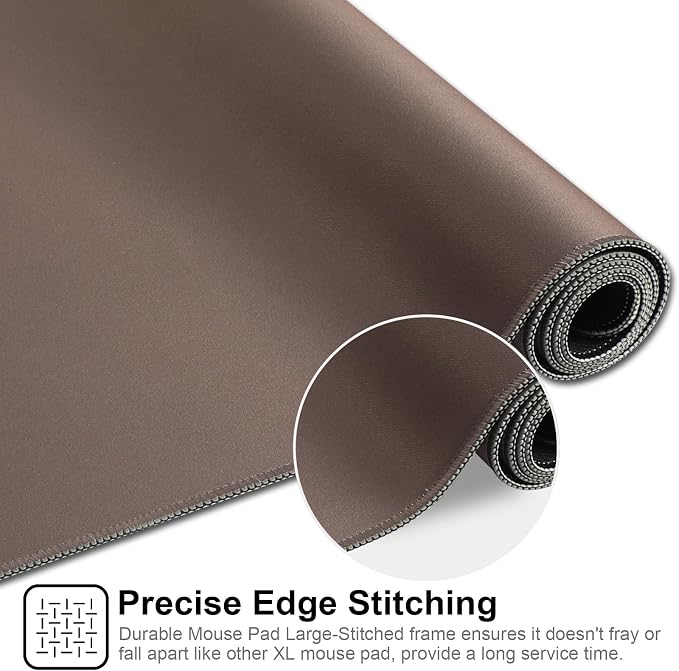 XXL Gaming Mouse Pad 35.4x15.7 Professional Large Mouse Pad & Computer Game Mouse Mat-90x40 Chocolateus - Image 4