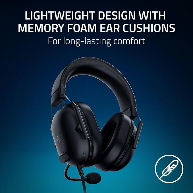 Razer BlackShark V2 X Wired PlayStation Gaming Headset, Black - Image 5