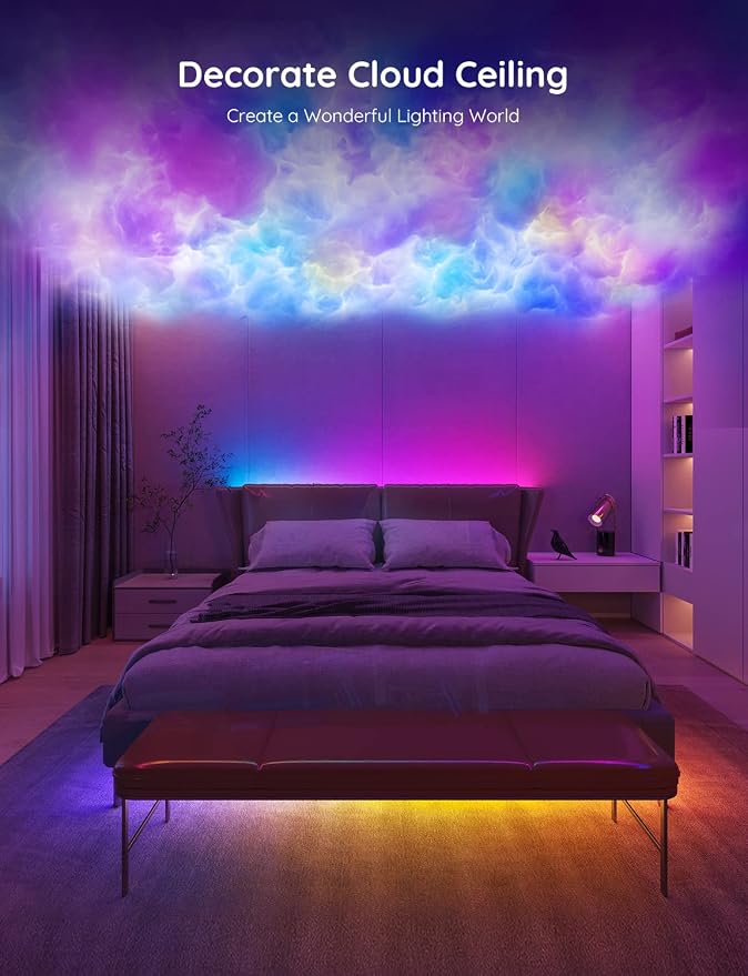Govee 32.8ft RGBIC LED Strip Lights, LED Lights for Bedroom, APP Control - Image 3