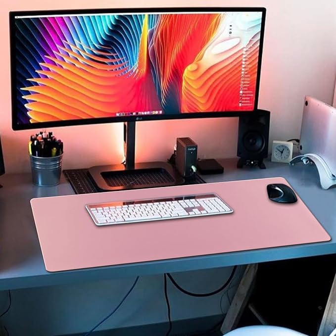 XXL Gaming Mouse Pad 35.4x15.7 Professional Large Mouse Pad & Computer Game Mouse Mat-90x40 Pinkus - Image 6