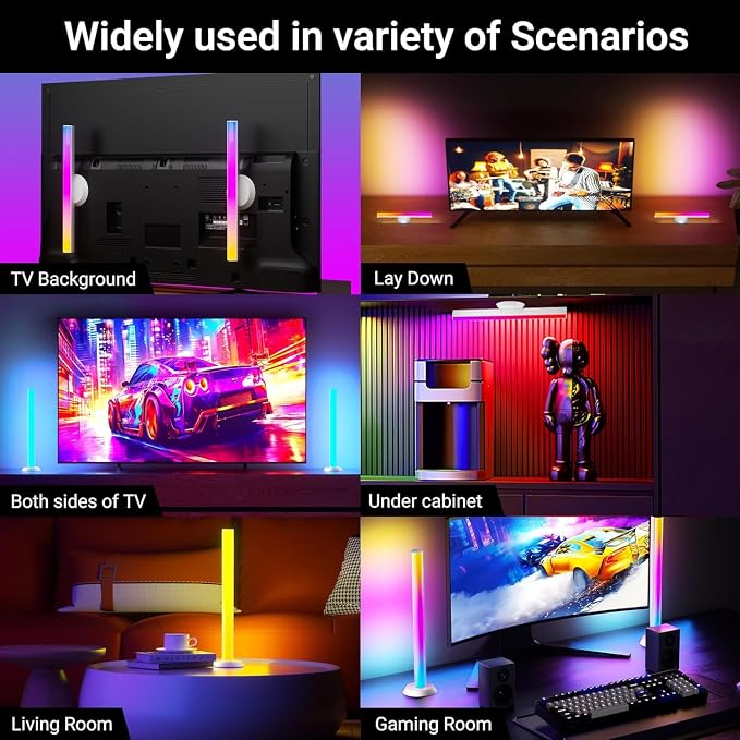 TJOY Smart Light Bar, RGB Desk Lights for Gaming, TV Backlight, Music Sync - Image 7