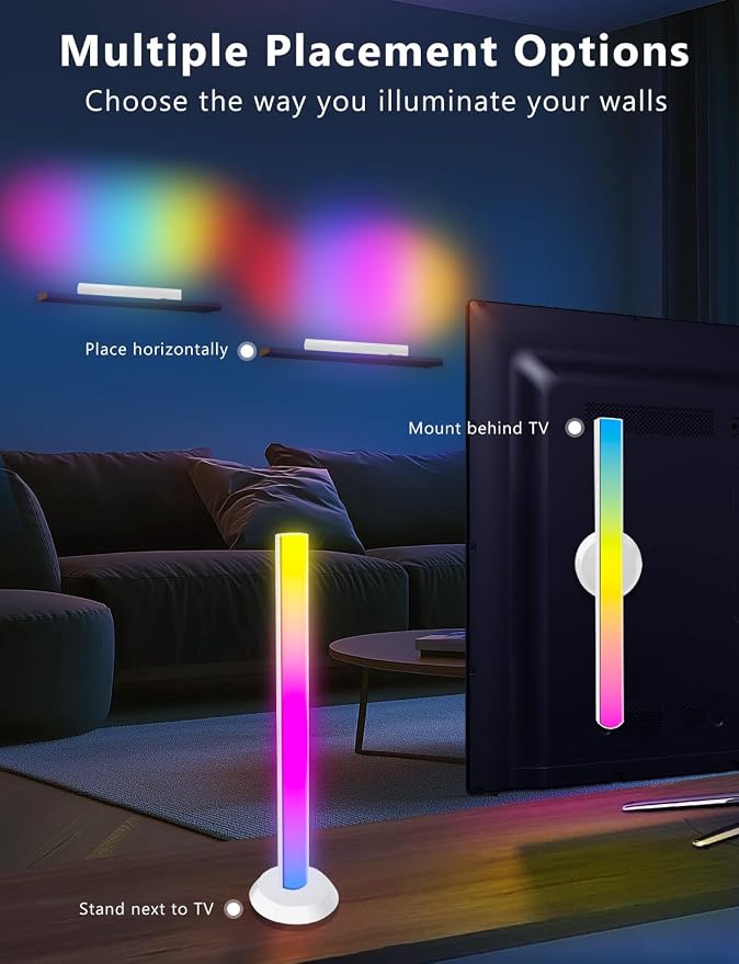 DAYBETTER Smart LED Light Bar,RGBICWW TV Lights for Living Room,Gaming Desk - Image 7