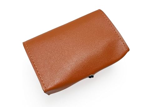PU GBC Leather Case Carrying Bag for Game Boy Color/Game boy Pocket, Anbernic RG351V, Retroid Pocket 1 - Portable Travel Case, Protective Pouch for Handheld Retro Game Console (Brown) - Image 5