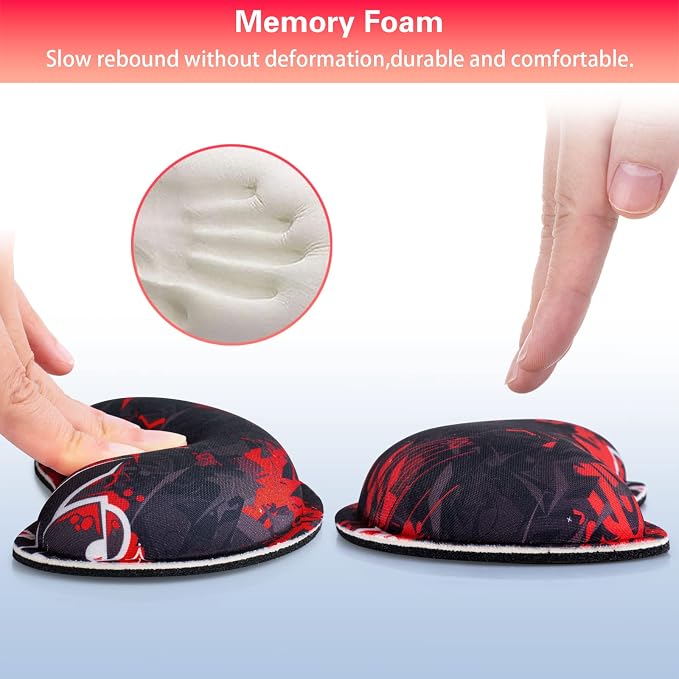 Mouse Wrist Rest, Canjoy 2 Pack Wrist Rest for Mouse Memory Foam Wrist Pad - Image 5