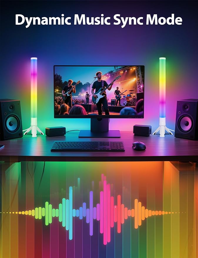 DAYBETTER 360° Smart LED Light Bars, TV Light Bar for Room, PC, Desk Decor - Image 3