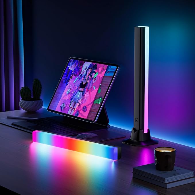 MIHEAL LED Light Bar RGB Lamp,Smart Lighting Tower Starter Kit with Remote for PC, TV, Gaming Room and Computer Case … - Image 2