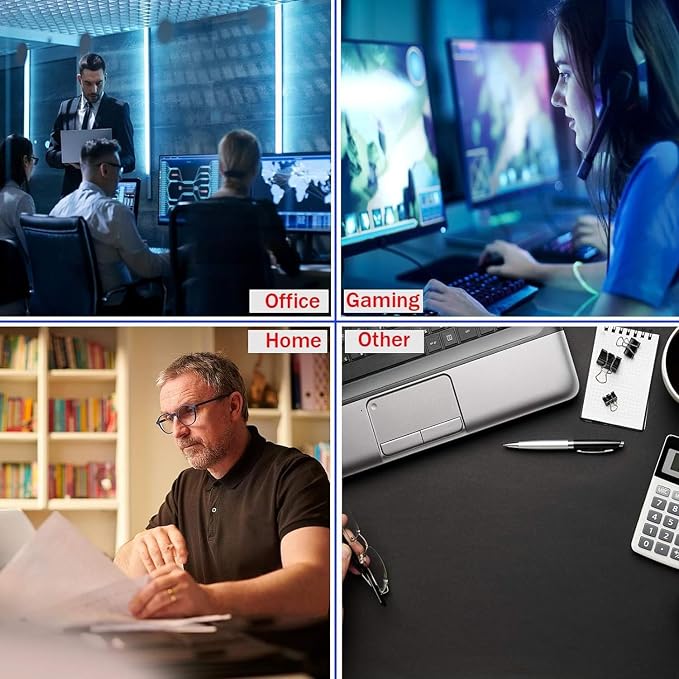Japanese City Big Desk Mat Large Office Desk Pad | Home Office Gaming Work 35.4x15.7 inch Big Computer Mousepad Waterproof Non-Slip Rubber Mice Pads Stitched Edges - Image 6