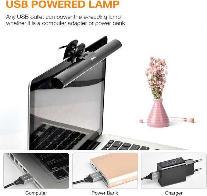 LED Monitor Screen Light Bar for Computer, USB Powered Task Lamp - Image 5