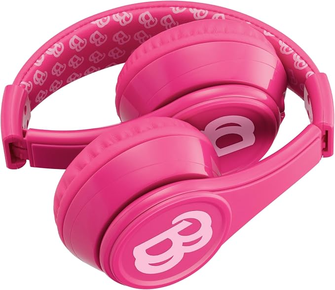 Barbie Bluetooth Headphones for Kids, Wireless Headphones for School, Home, or Travel (Barbie) - Image 7