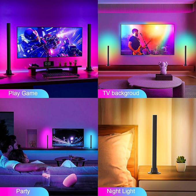 16.5" Smart Light Bar, RGB LED Light Bar for Room, Ambient Backlight for TV - Image 6