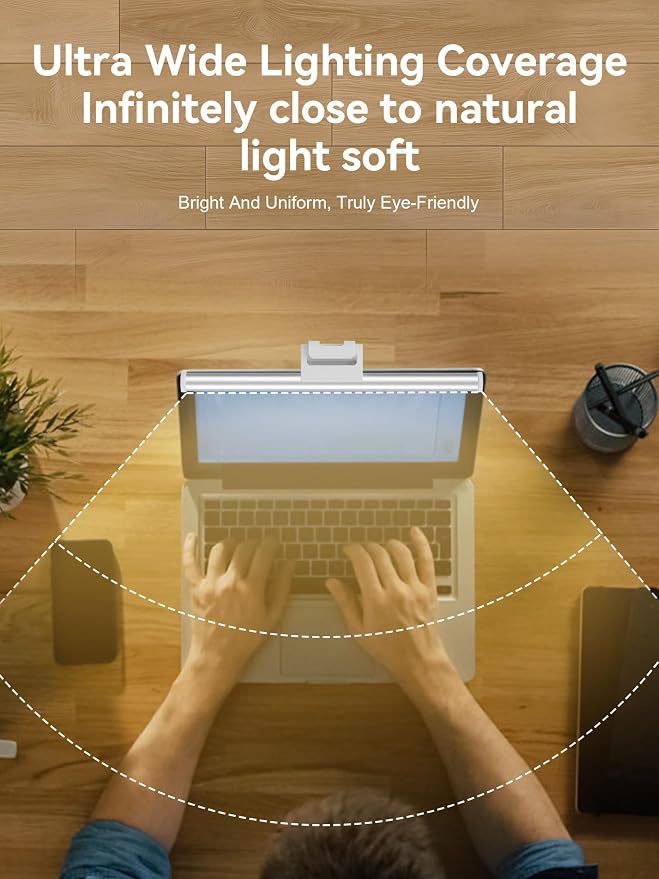 Monitor Light Bar, Laptop Monitor Light Backlight Desk Reading Lamp - Image 5