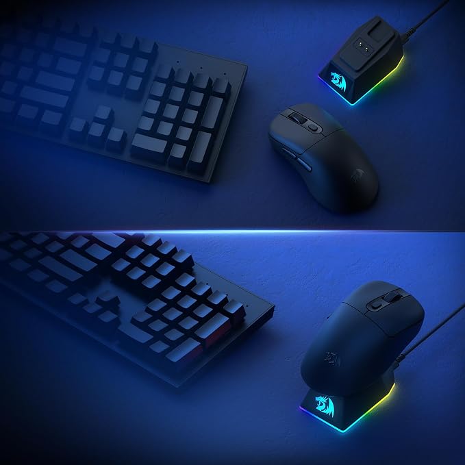 Redragon M998 Wireless Optical Gaming Mouse 24000 DPI Remapping Keys - Image 8