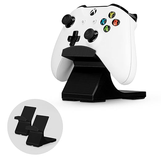 Game Controller Desktop Holder Stand (2 Pack) - Universal Design for Xbox ONE, PS5, PS4, PC, Steelseries, Steam & More, Reduce Clutter UGDS-05 by Brainwavz by Brainwavz