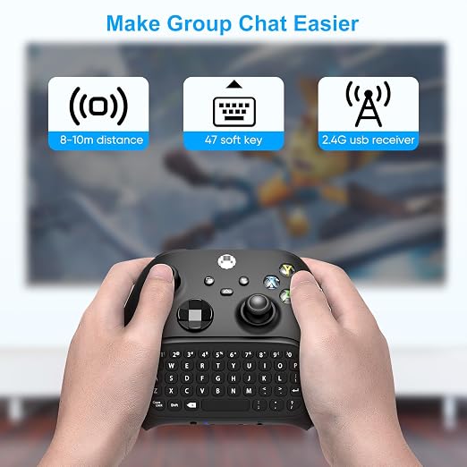 Auarte Keyboard for Xbox Series X/S, One/One X/S, Elite One/2 Controller - Image 5