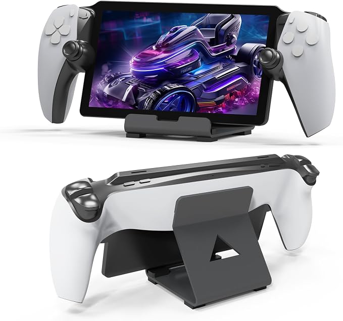Levigo Game Controller Desktop Holder Stand Compatible with PlayStation Portal/ASUS ROG Ally/Steam Deck/Switch, Gaming Accessories Game Controller Host Bracket, Black - Image 3