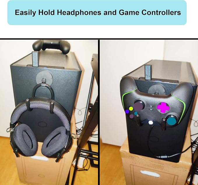 YYST Magnetic Game Controller Holder, Adjustable Game Controller Rack Storage Mount for Computer/Gaming Controllers- No Game Controller (2) - Image 6