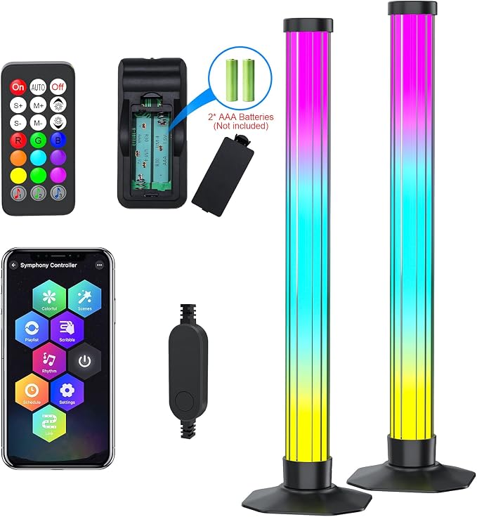 360° Smart Light Bar, RGB Light Bars, Crystal Ambient Mood Light, Backlight - Image 7