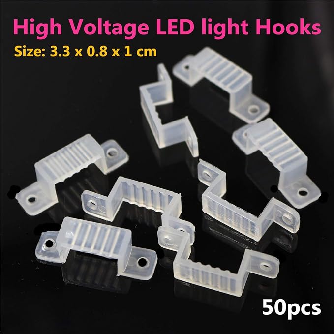 50pcs High Voltage LED Light Hooks - Image 5