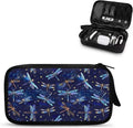 Galaxy Dragonfly Print Cable Organiser Bag, Electronic Accessories Bag for Travel, Waterproof Cord Storage Organizer for Hard Drives, Cables, Chargers, Power Bank by Unknown