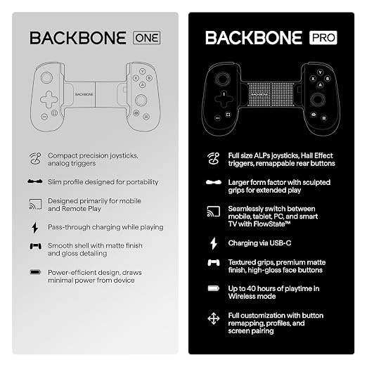 BACKBONE One Mobile Gaming Controller, Xbox Edition, USB-C - Image 7