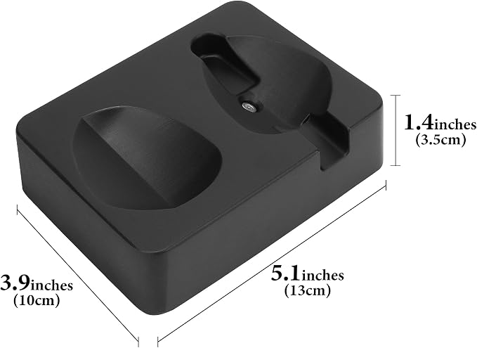 GEEKRIA Headphones Charging Stand for Logitech G733 Lightspeed Wireless Gaming Headset, 3D Printed Resin Magnetic Dock, Gaming Headset Base (Black) - Image 5
