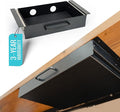 Under Desk Drawer Slide Out Attachment - Carbon Steel Undermount Table Drawer with Cable Management, Pull Out Add-On Storage for Office & Standing Desks (13" x 8" x 2.8") by COREMINDED