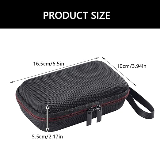 YWLUUOO Carrying Case Storage Box with Pocket for RG34XX Handheld Game Console Storage Bag Shockproof Travel Bag Game Console - Image 6
