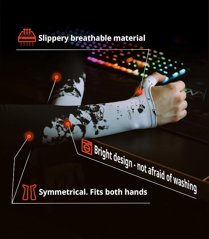 Gaming Arm Sleeve PC Sport compression esports gamer sleeve - Image 3