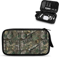 Forest Camo Print Electronics Organizer Travel Case Cord Cable Charger Organizer Bag Travel Accessories Essentials for Women Men Tech Pouch for Phone Power Bank SD Card USB by Unknown