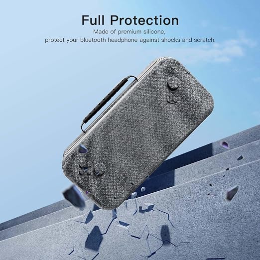 YAJOJO Carrying Case for OneXPlayer OneXfly Apex Handheld Game Console,Hard Shell Cover with Pocket for OneXPlayer OneXfly Apex Cable Charger & Accessories ,Shockproof,Grey - Image 2