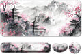 4 in 1 Mouse Pad and Keyboard Wrist Rest,Large Desk Mat,Coaster Set-Anime by Wiabsi