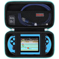 Elonbo Carrying Case for TaddToy/WELLST·G/Beijue/FAMILY POCKET/CCTU/X- JOYKIDS/GREENCREEK/Beico/KAVOYI/GuaiyeyeAP/TEBIYOU Handheld Game Console, Portable Electronic Gaming Player Bag, Green by Elonbo