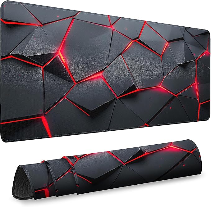 Mouse Pad Gaming - Desk Mat for Keyboard and Mouse - Large Mouse Pads for Desk, Gaming Mousepad with Non-Slip Base, Desks Pad (31.5" X 11.8") for Game, Office and Home by Unknown