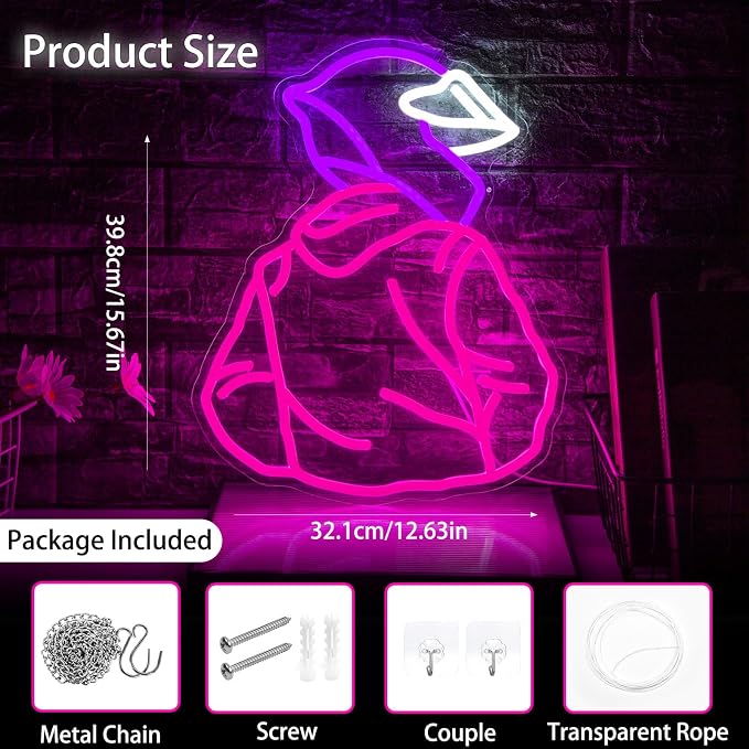 Motorcyclist Helmet Neon Sign, Cool Racer Light Sign for Gamer Room Decor - Image 4