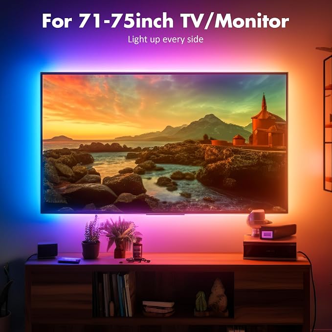 maylit ICRGB TV LED Backlight for 71-75 Inch Tvs - Image 7