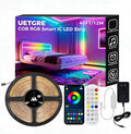 40FT RGB+IC COB LED Strip Lights, Color Changing Lights by Unknown